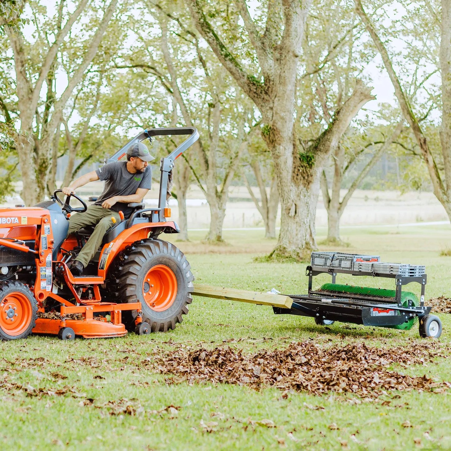 Ramasseuse de glands 42" PRO